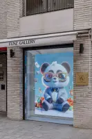 팝아트 NFT가 반기는 트렌디 갤러리 입구